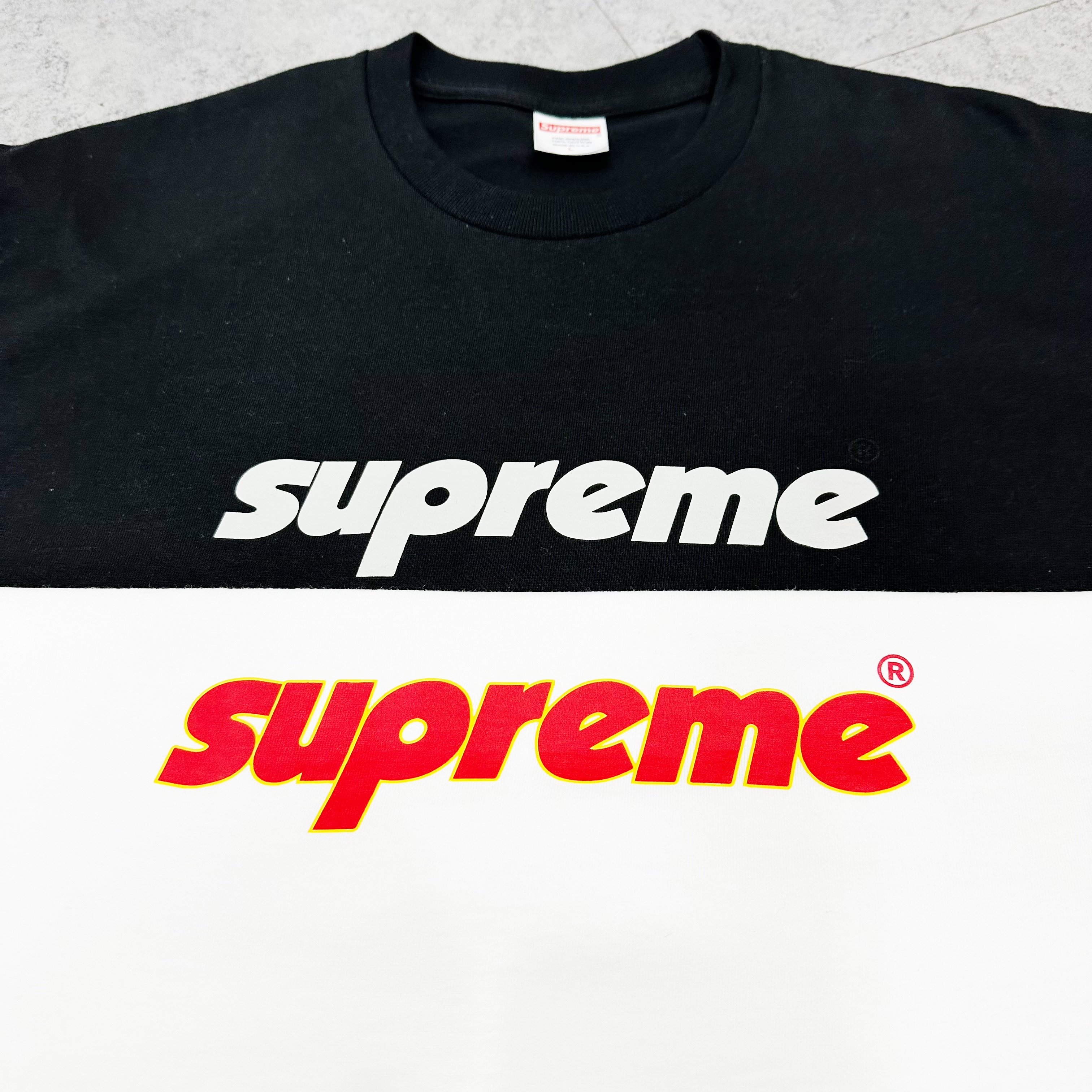 Supreme SS24 Pinline Tee Black