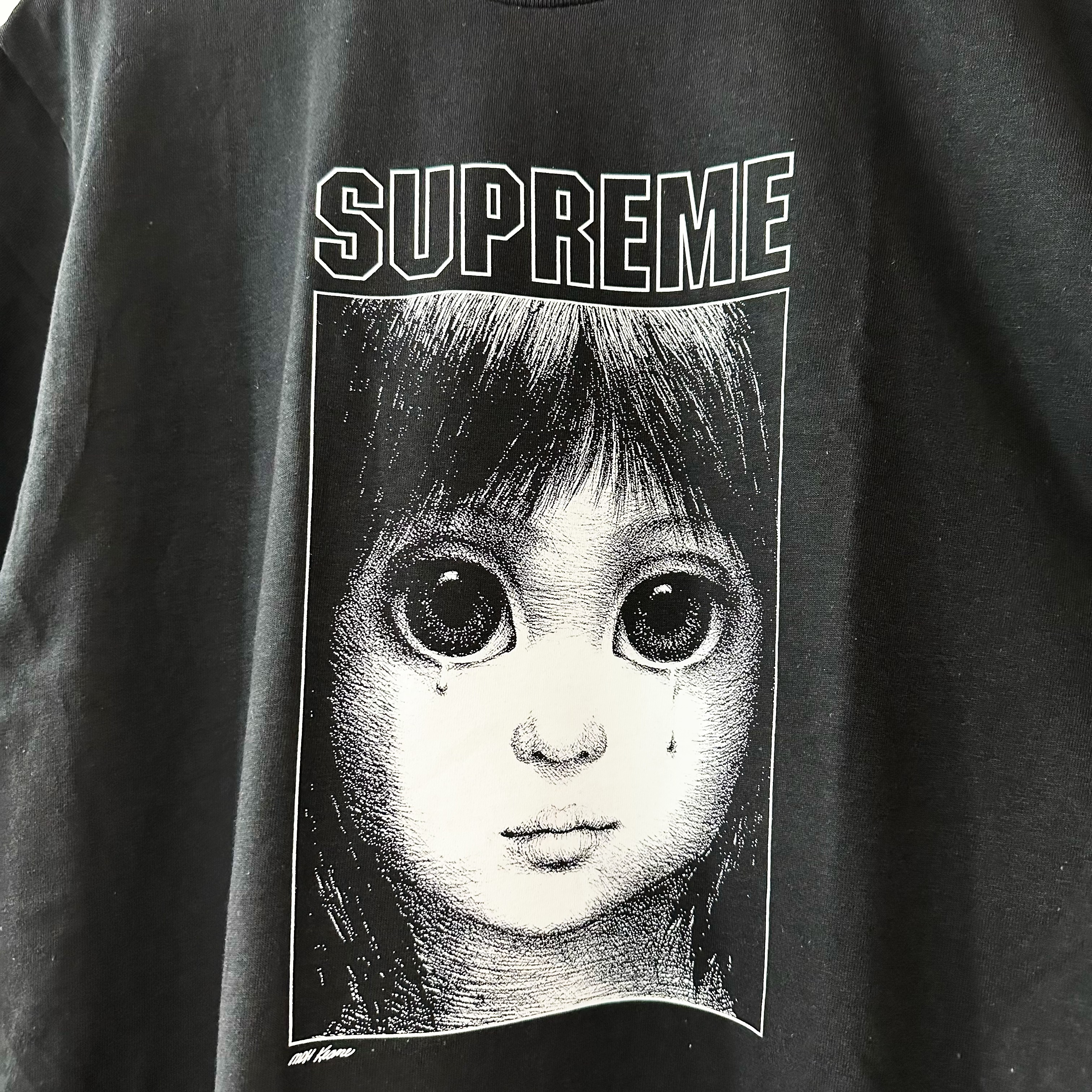 Supreme SS24 Margaret Keane Teardrop Tee Black