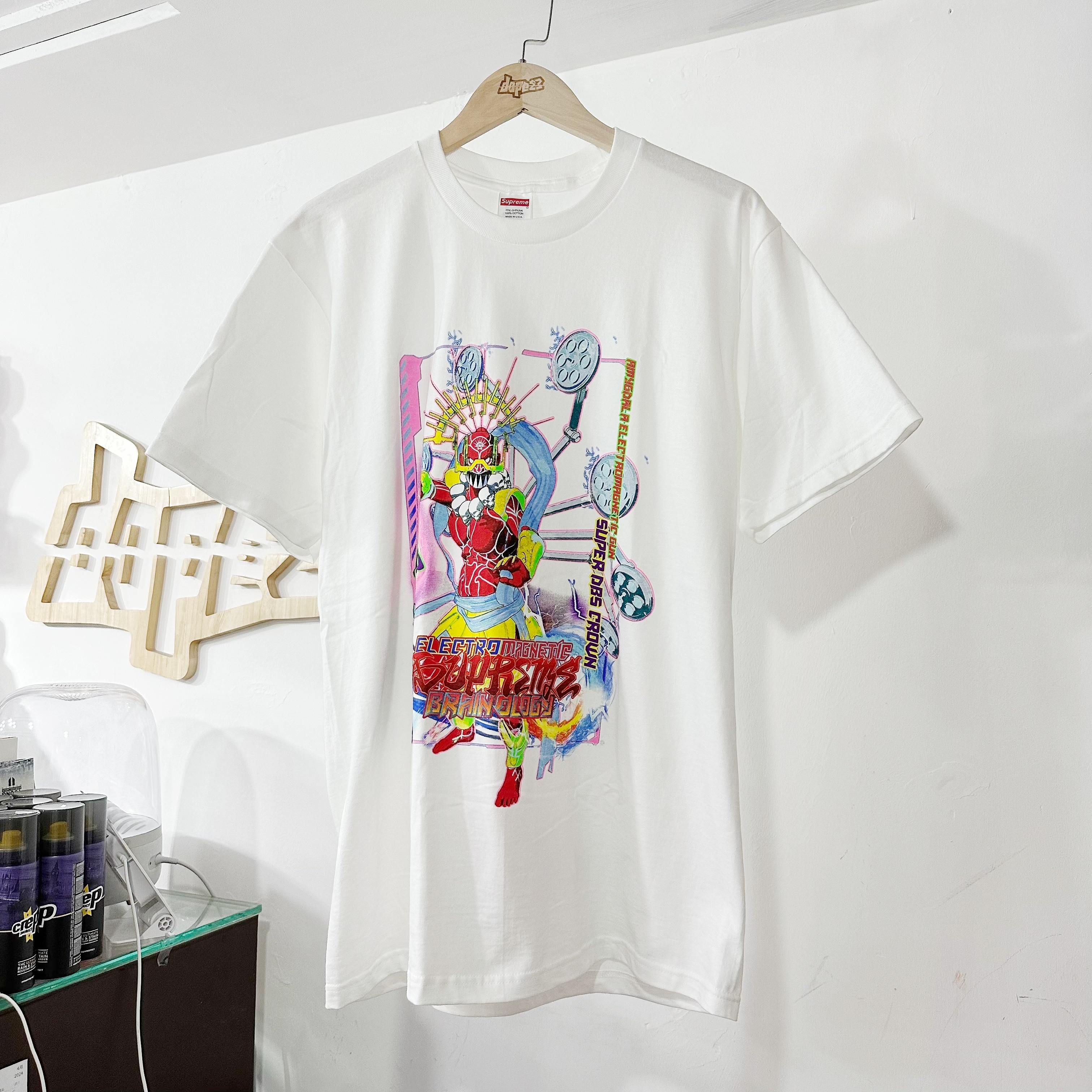 Supreme SS24 Electromagnetic Tee White