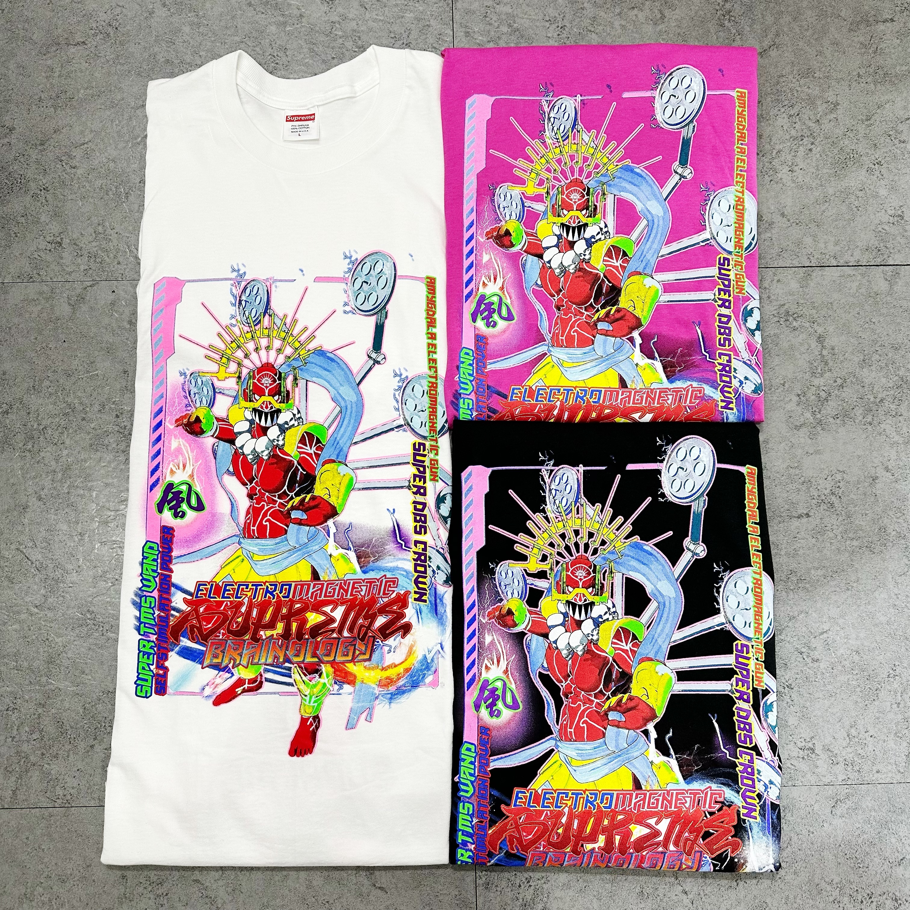 Supreme SS24 Electromagnetic Tee Black