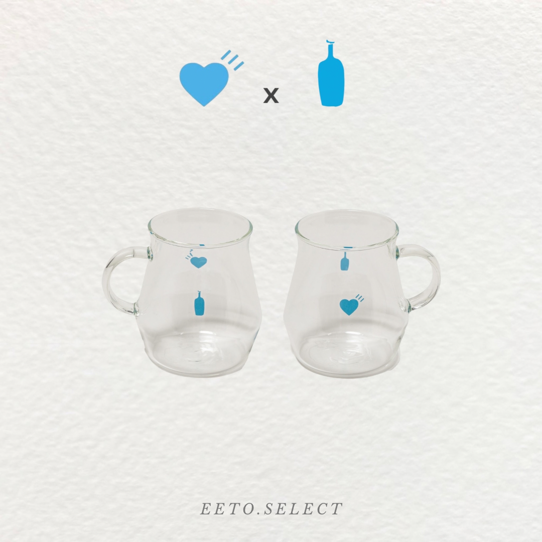 Human made x blue bottle 新款聯名 玻璃杯