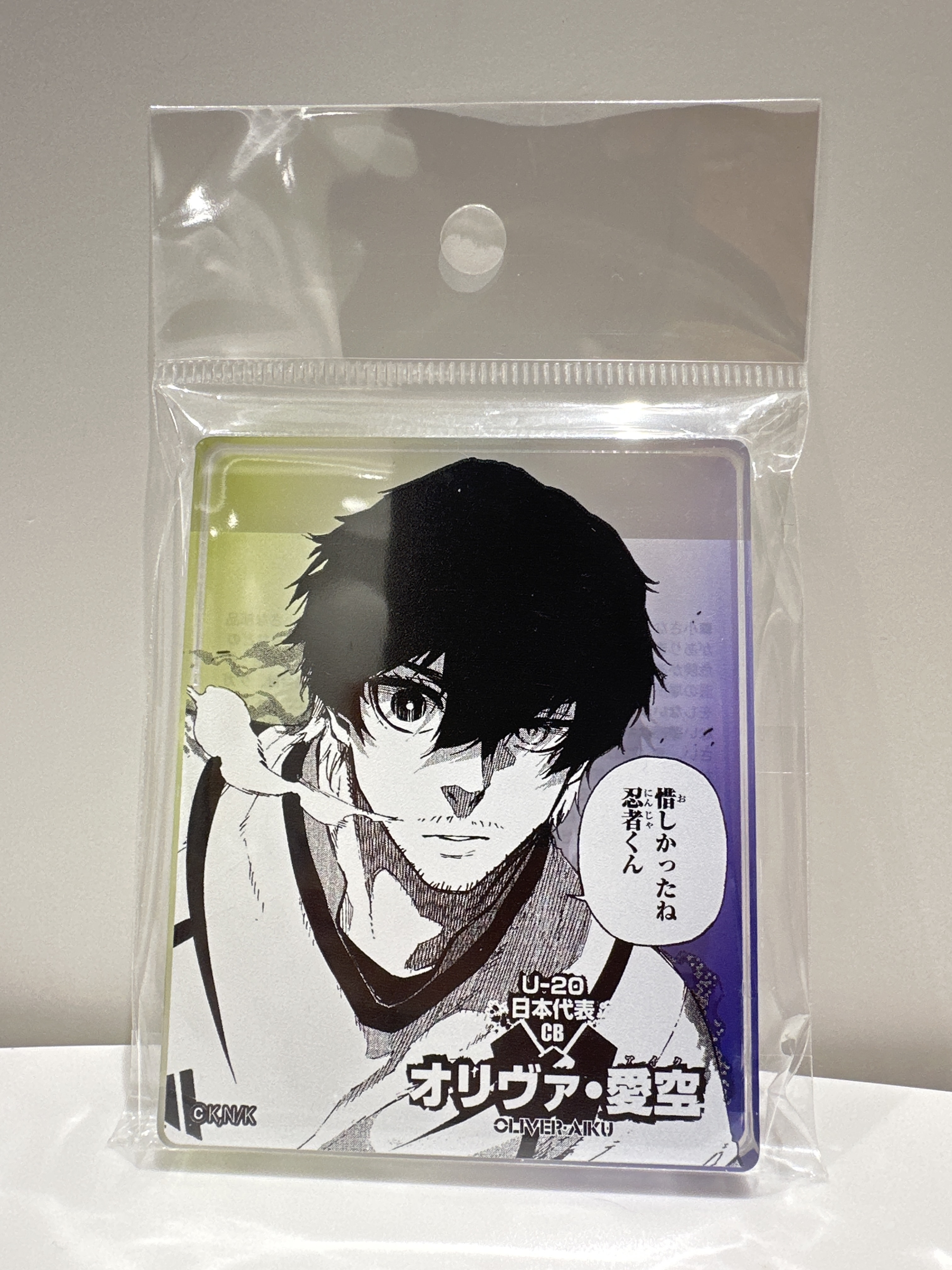 藍色監獄展 愛空 亞加力磚擺件