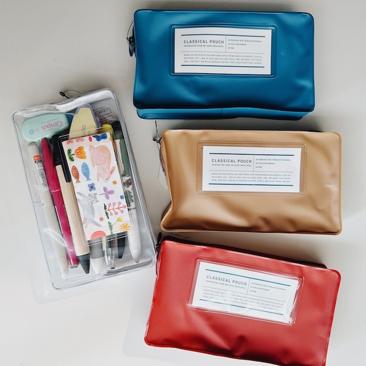 CLASSIC收納筆袋 復古收納袋｜日本KOKUYO