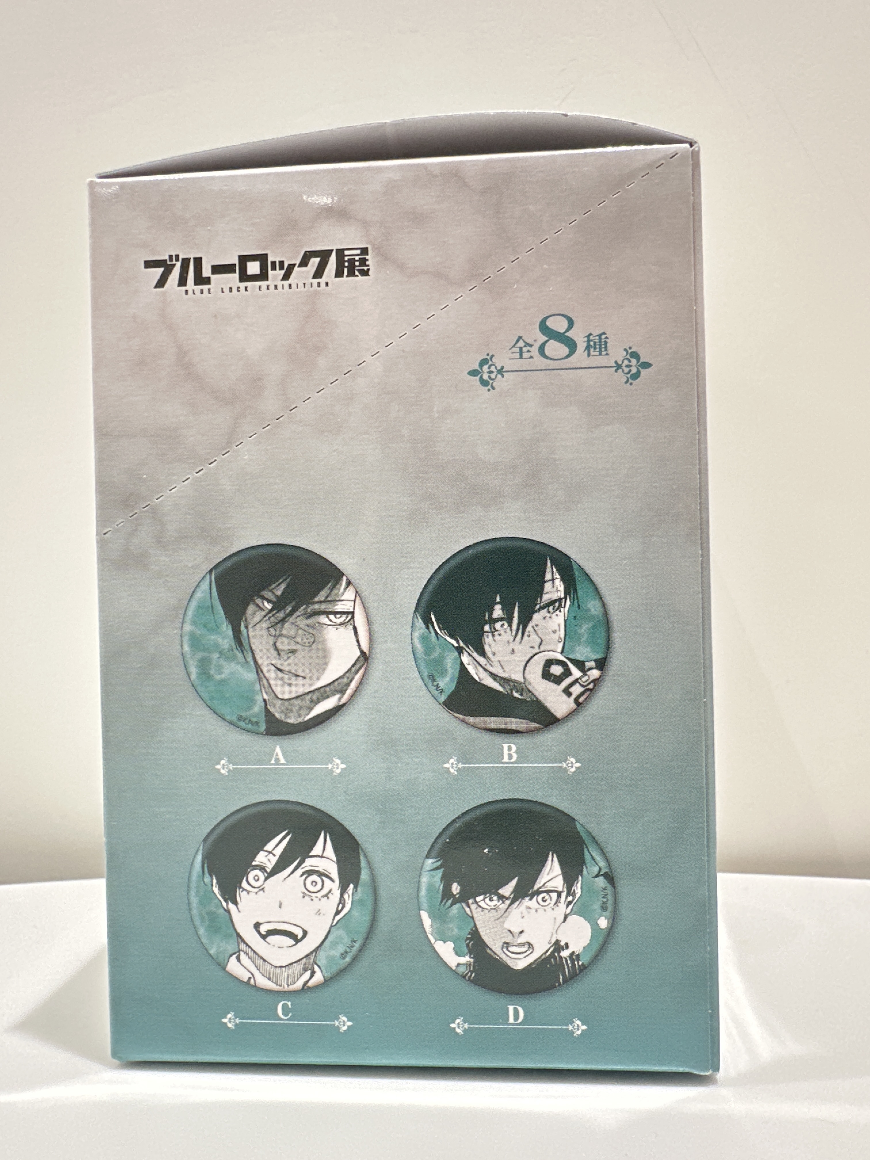藍色監獄展 糸師凛 原畫個人襟章一盒八個