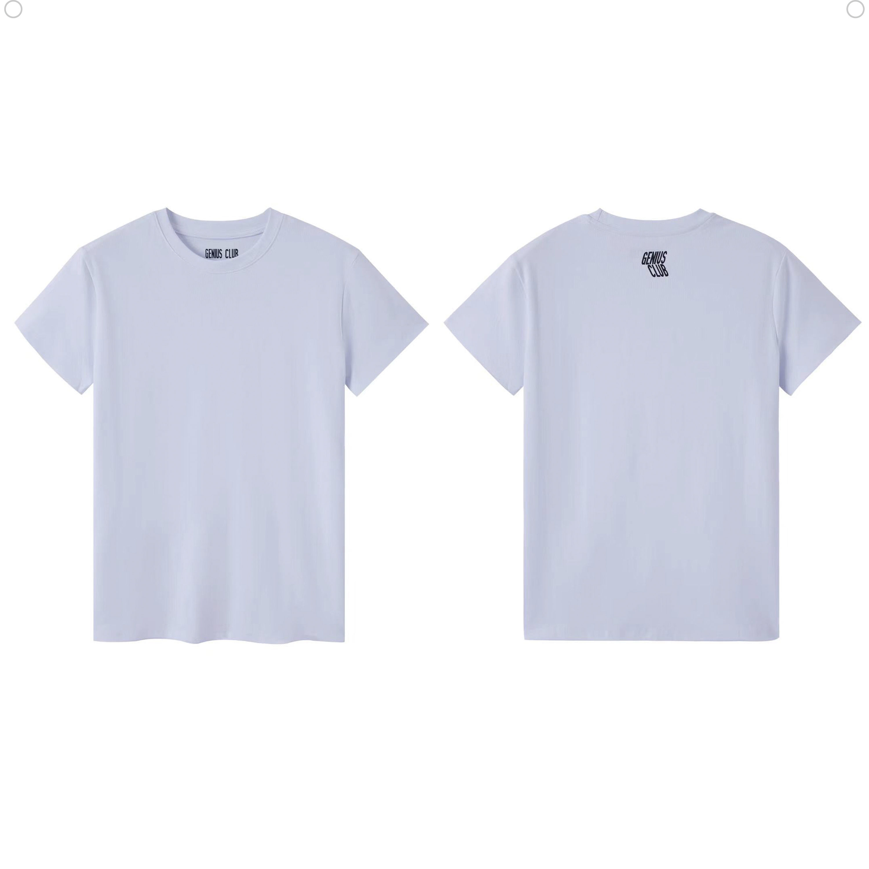 GENIUS CLUB / TAGLESS UNDERSHIRTS - WHITE