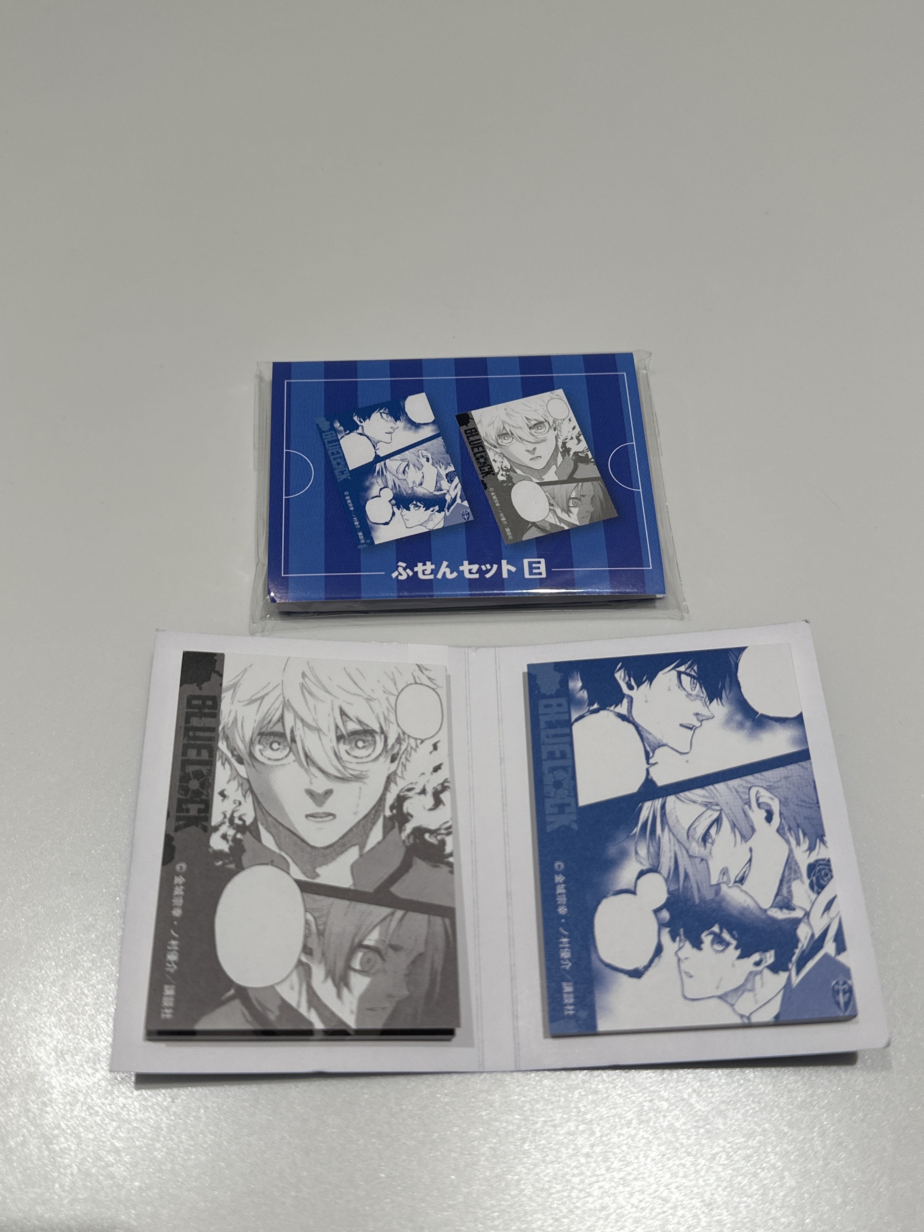 藍色監獄展 原畫便利貼E款