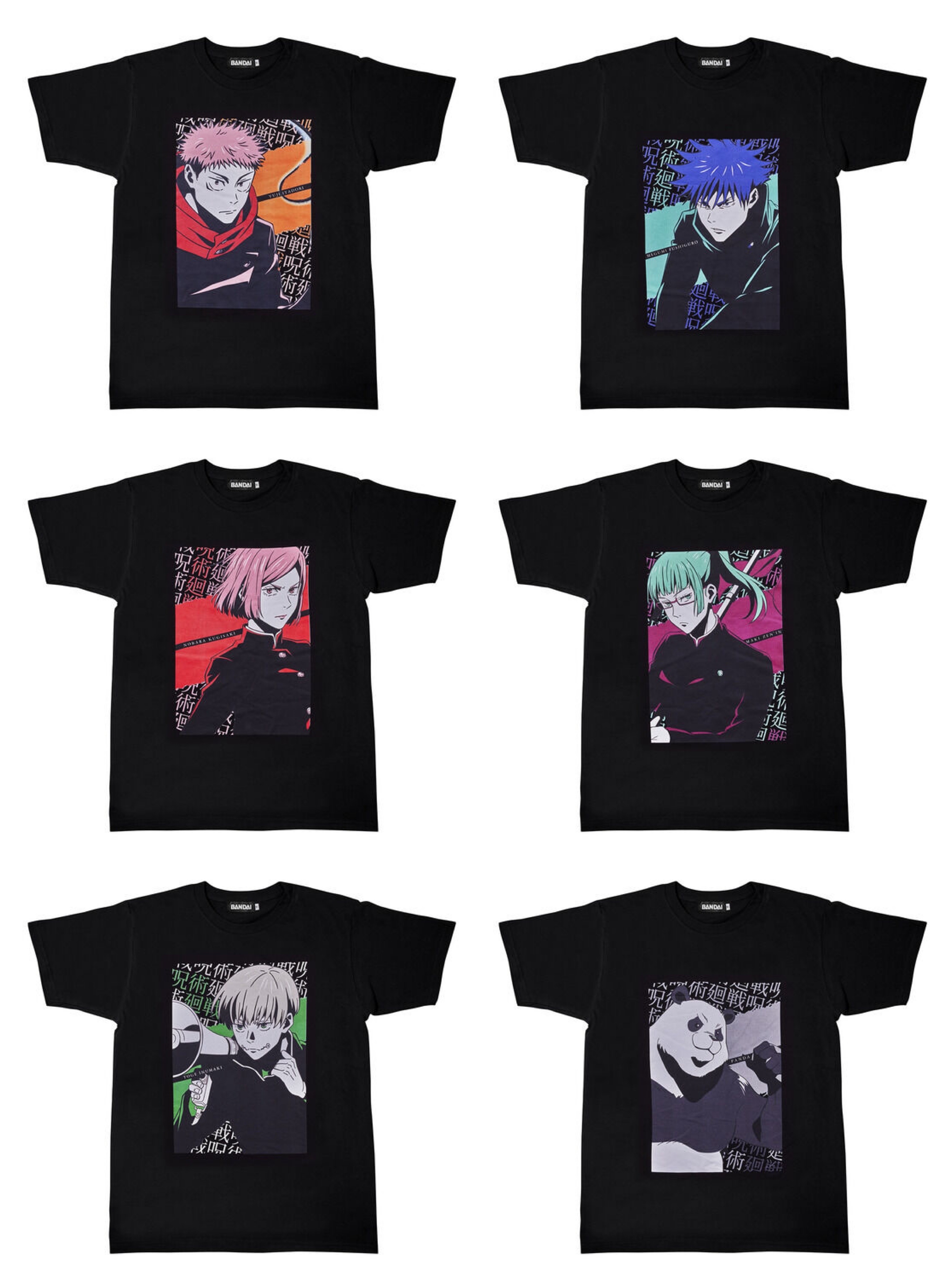 Pbandai 預訂2024/6月 呪術廻戦 Tシャツコレクションー拾参ー