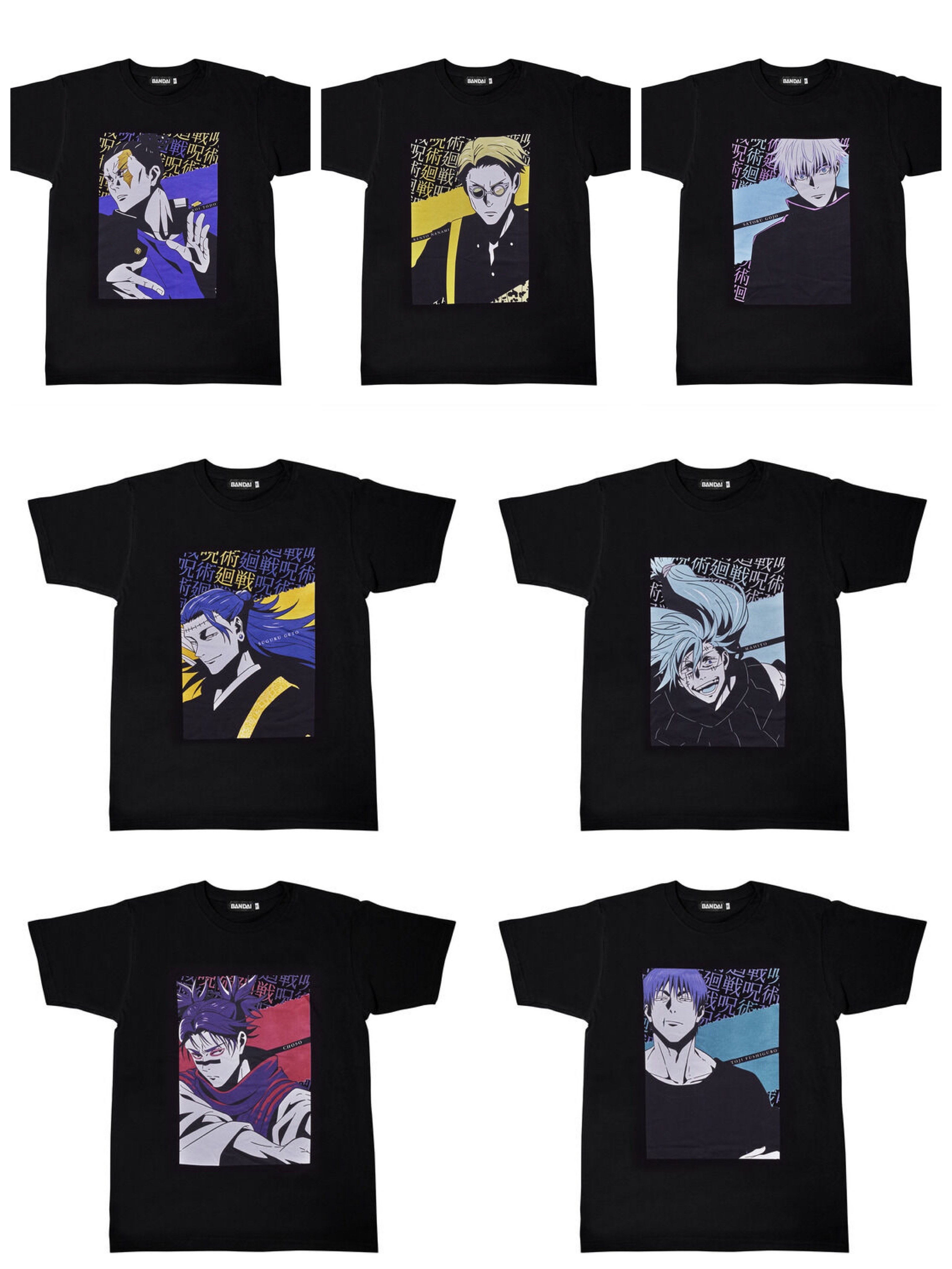 Pbandai 預訂2024/6月 呪術廻戦 Tシャツコレクションー拾参ー