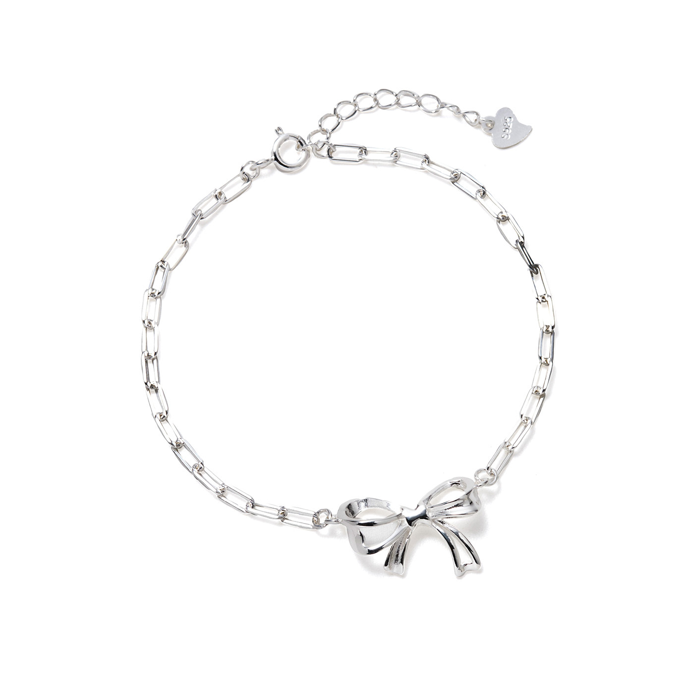 平價飾品,純銀,蝴蝶結,手鍊