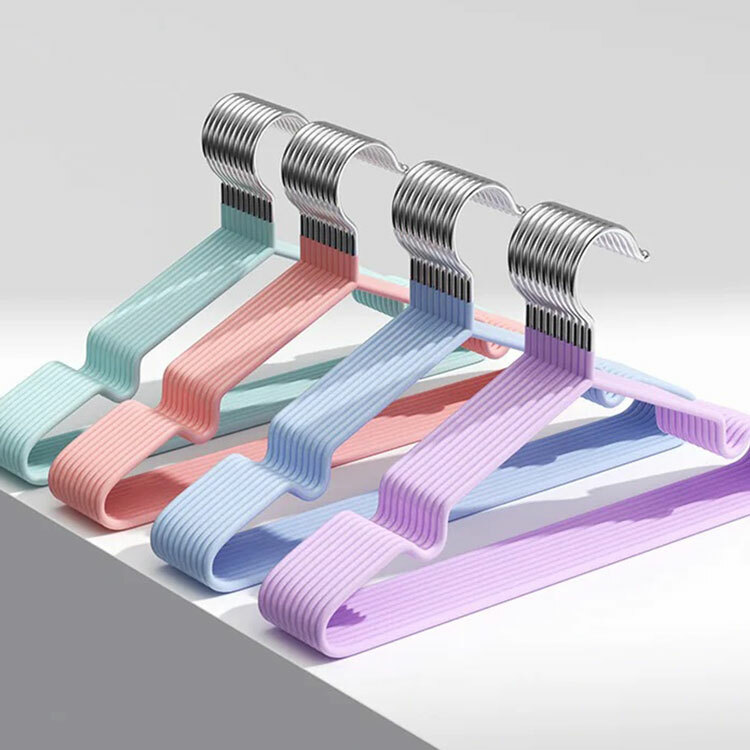 奈米不鏽鋼浸塑衣架