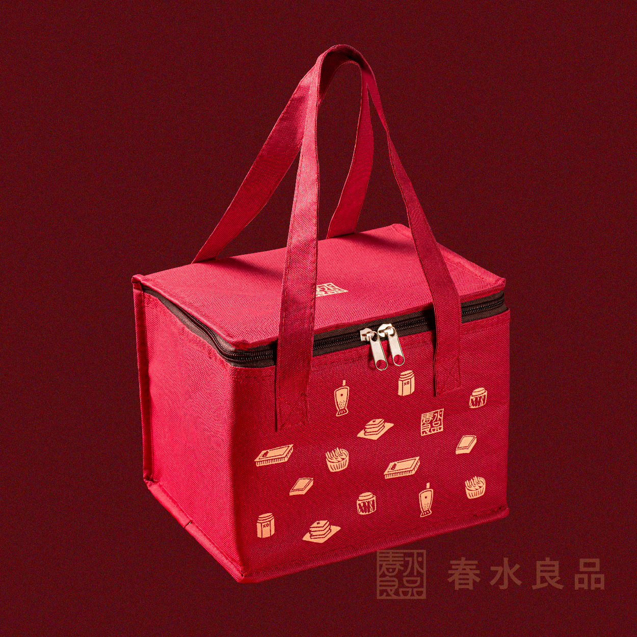 【品春水】保冷袋(紅)