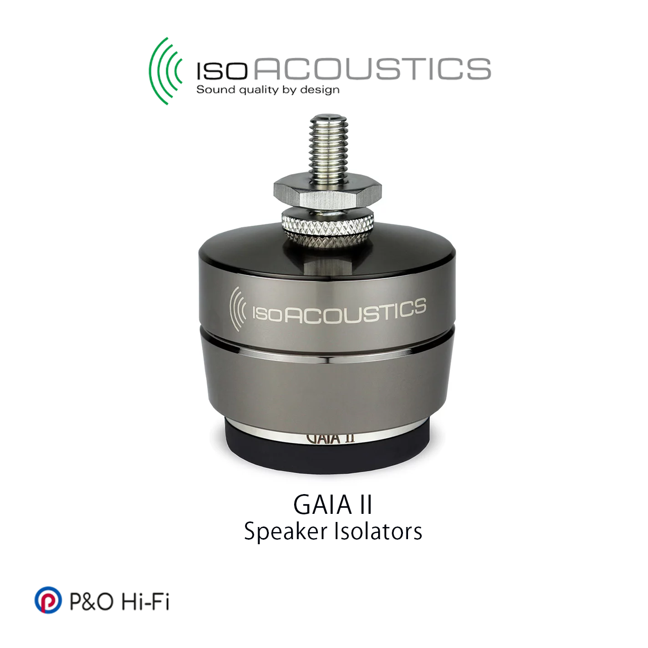 IsoAcoustics GAIA II 落地式喇叭避震墊