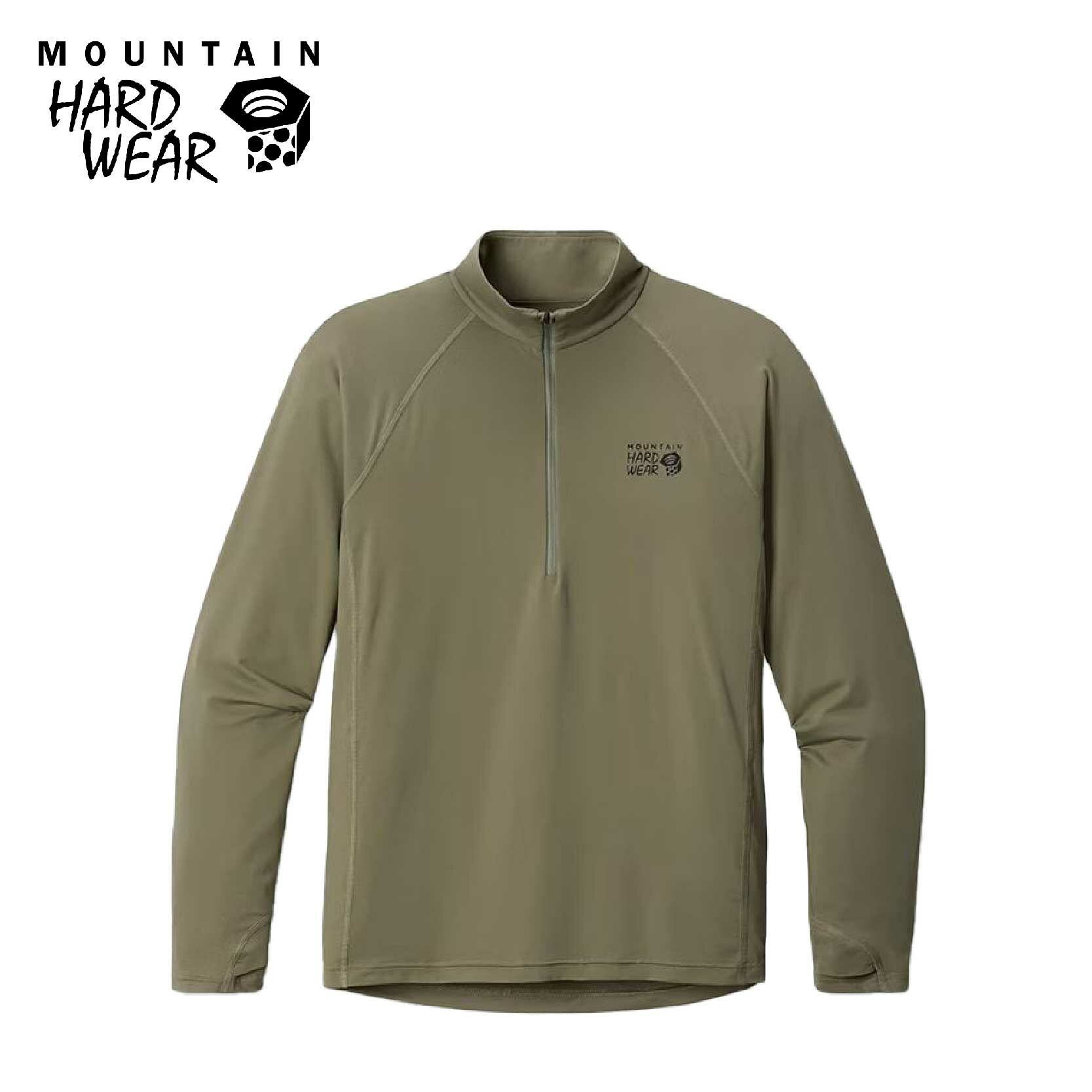 Mountain Hardwear 美國 Crater Lake Half Zip 立領半拉鍊長袖排汗衣 男款 (2色) 11MHW93351
