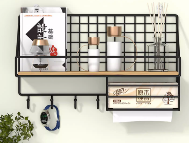 索白 壁掛紙巾置物架 (1.5kg)