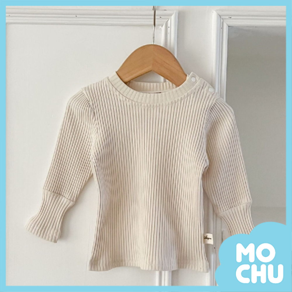 (120cm)直紋束口泡泡袖上衣