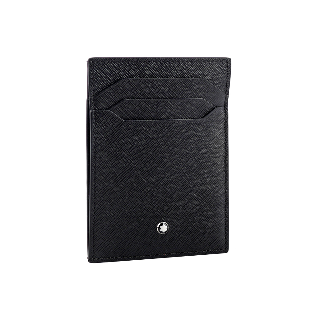 【Montblanc】匠心系列防刮牛皮4卡附證件套卡片夾/名片夾