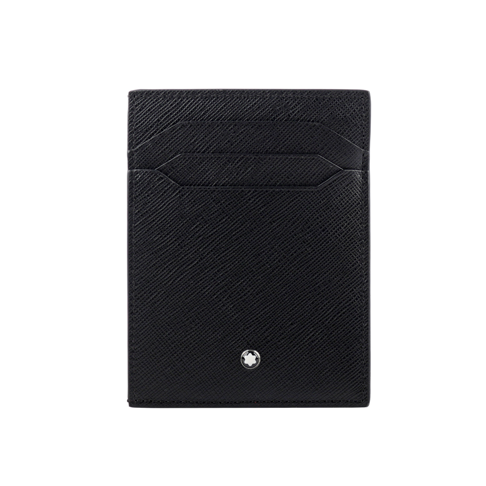 【Montblanc】匠心系列防刮牛皮4卡附證件套卡片夾/名片夾