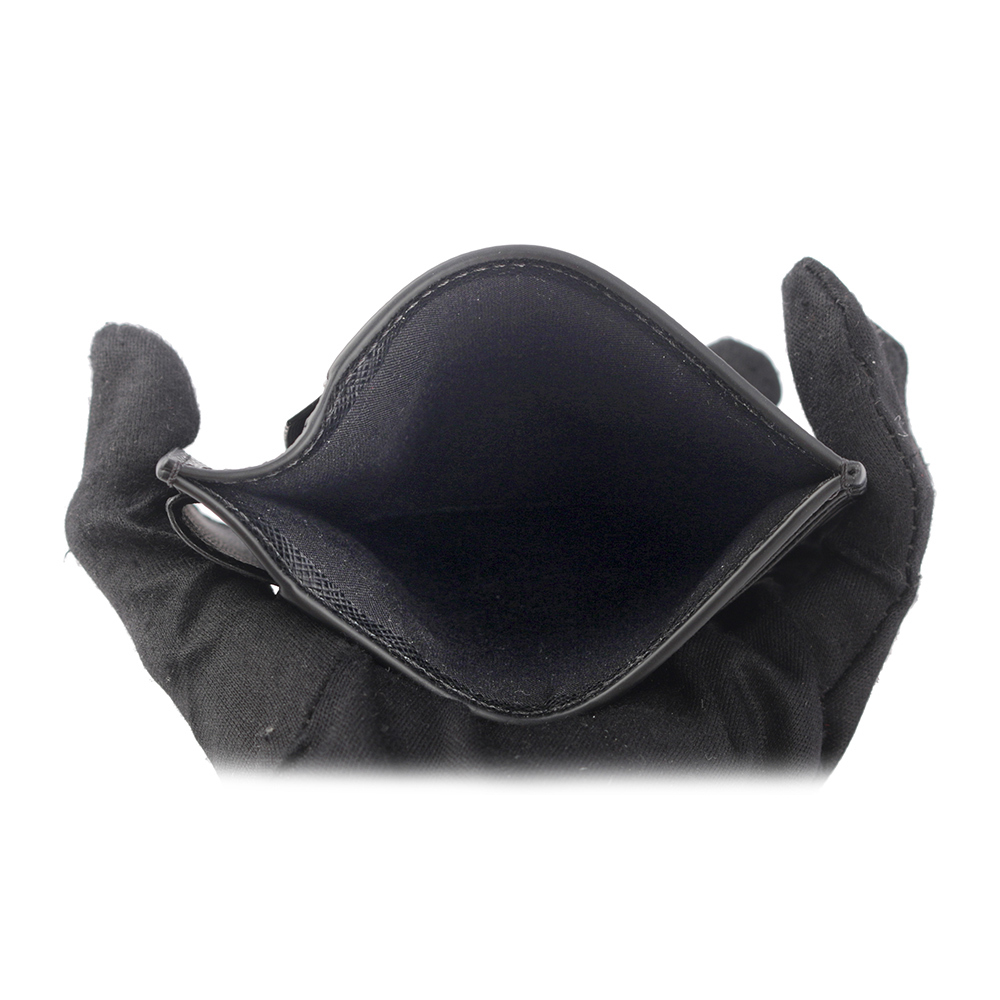 【MONT BLANC】匠心系列防刮牛皮4卡附證件套卡片夾/名片夾(黑色) 130323