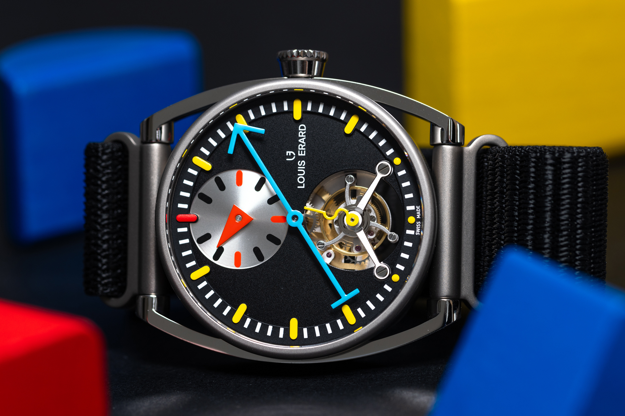 LOUIS ERARD X ALAIN SILBERSTEIN聯手再推一新作 三針一線陀飛輪黑色限量版