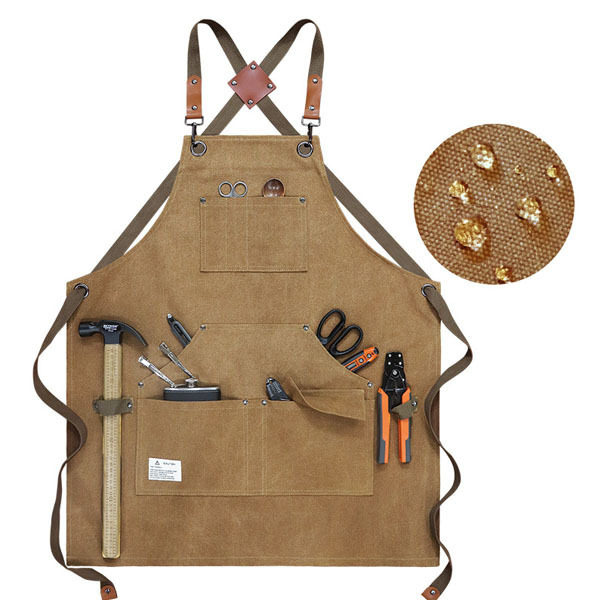 工業風匠人耐磨防水圍裙