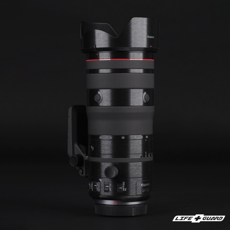 髮絲黑貼膜質感特寫，LIFE+GUARD 設計風格