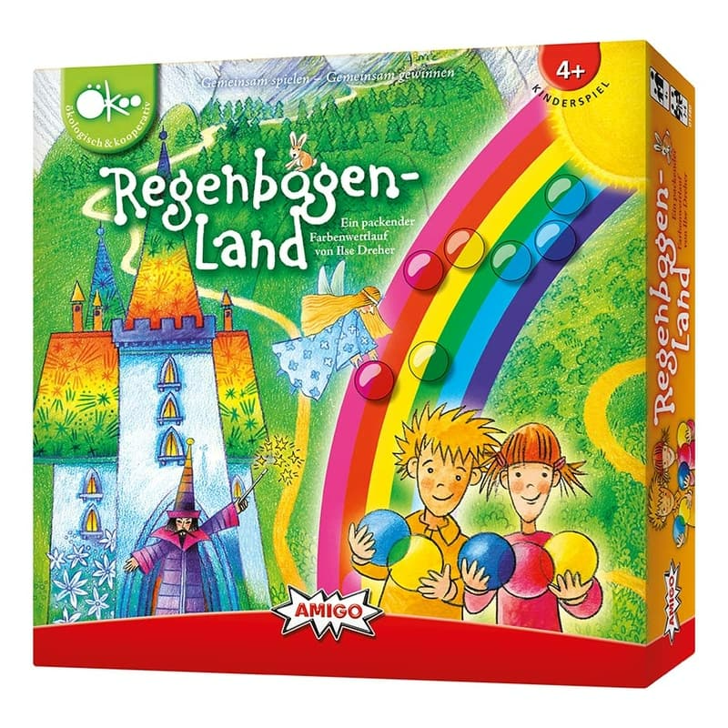 搶救彩虹 REGENBOGEN LAND 德文版附中文說明書