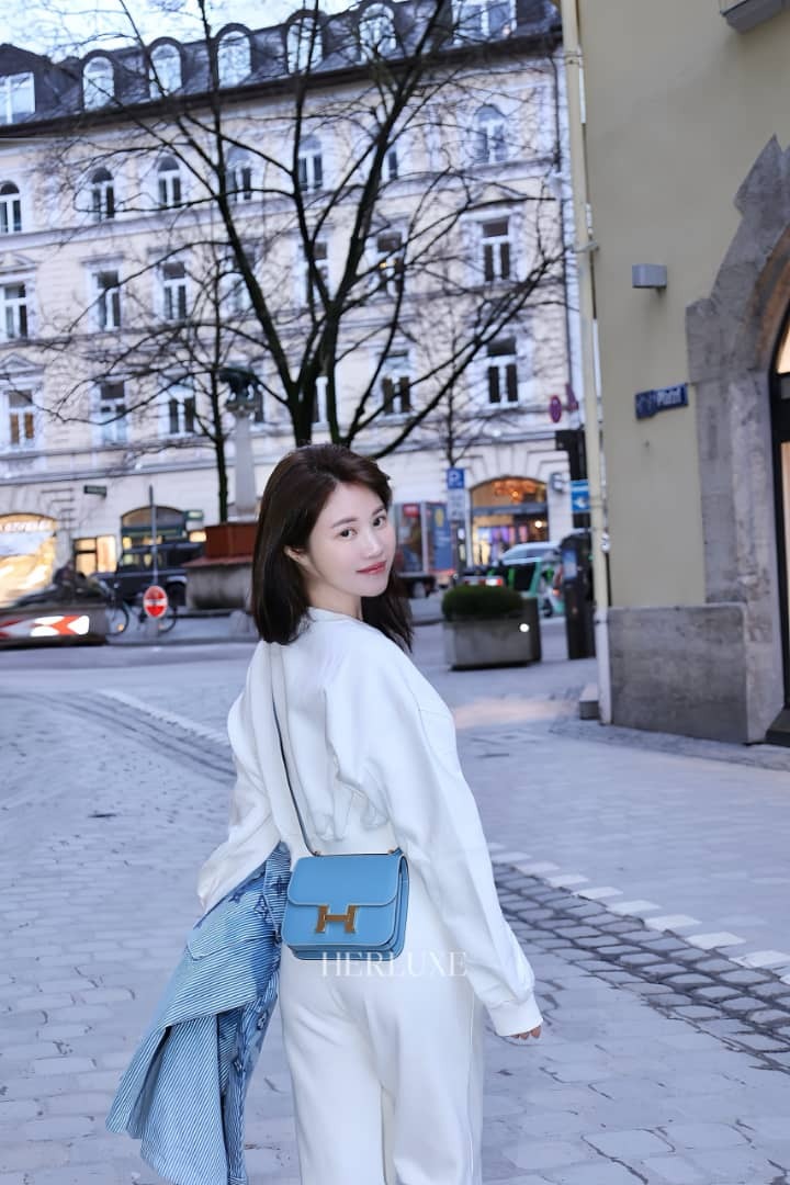 Constance mini mirror D2 new bleu jean cc epsom W