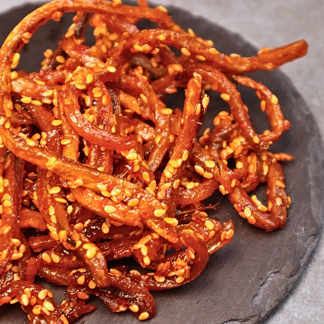 【$99三件】芝麻蜜燒鰻魚絲100g