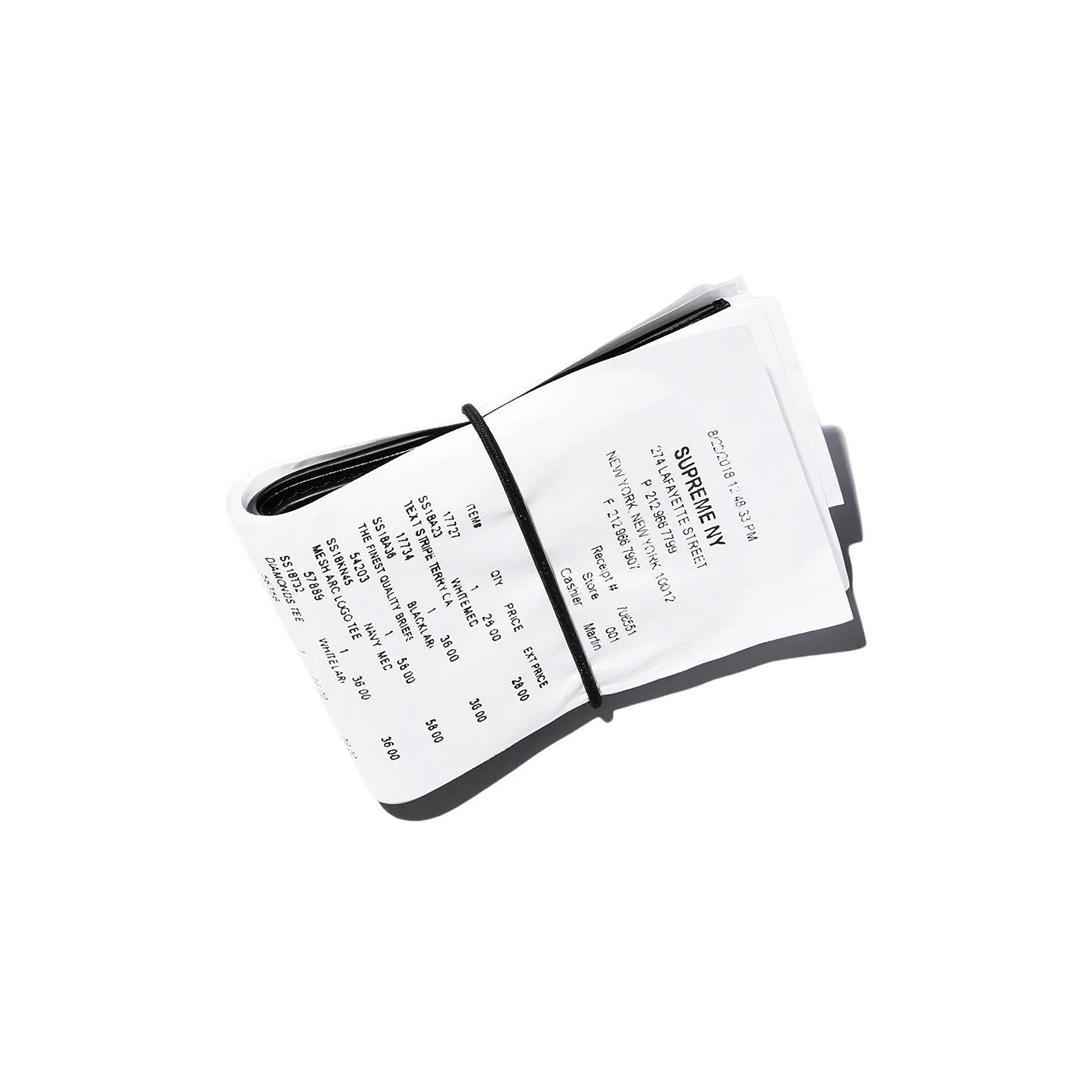-(C05)-SUPREME MM6 MAISON MARGIELA RECEIPT WALLET SS24A32 發票 皮夾