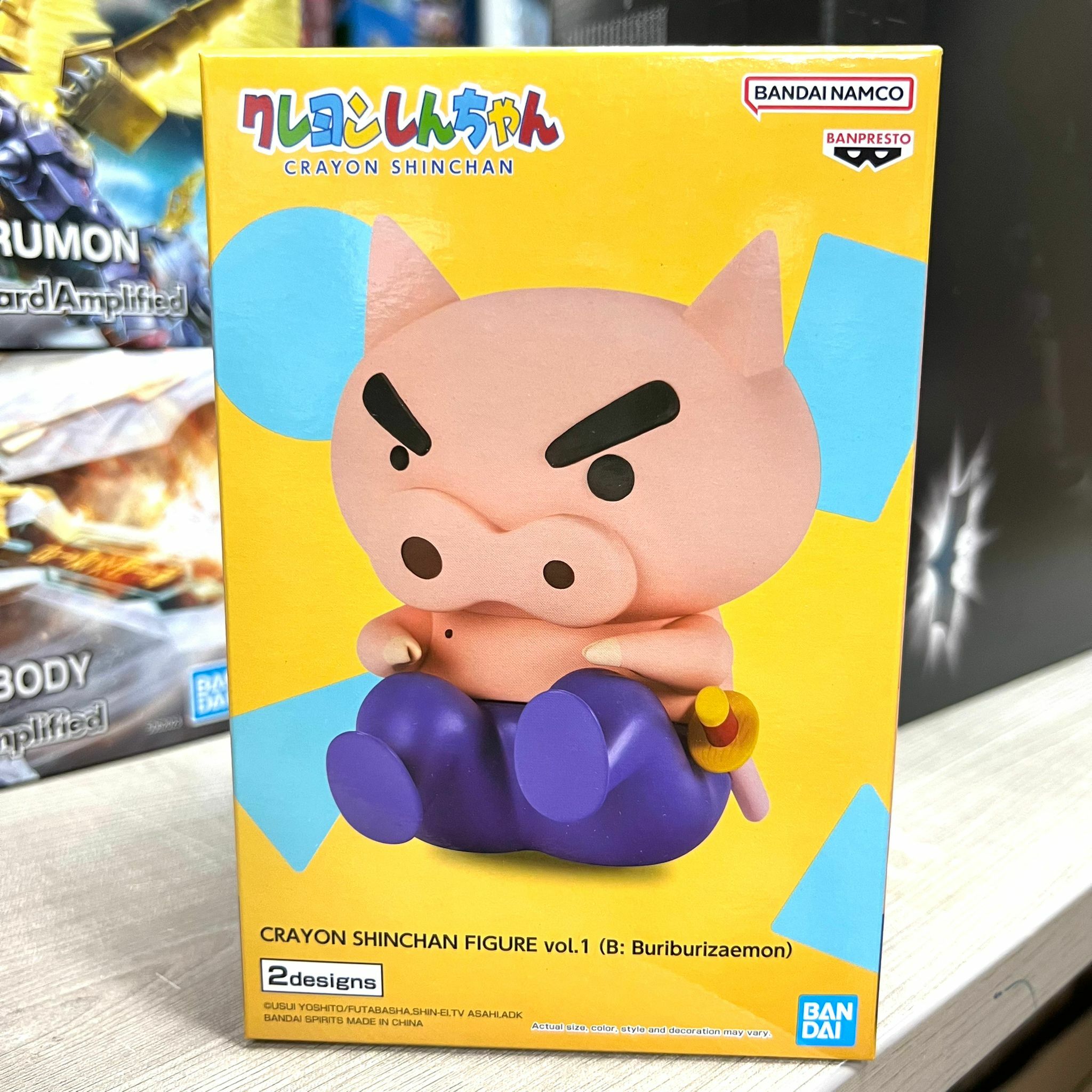 Banpresto 蠟筆小新Vol.1 景品模型- 不理不理左衛門 (4983164890235)