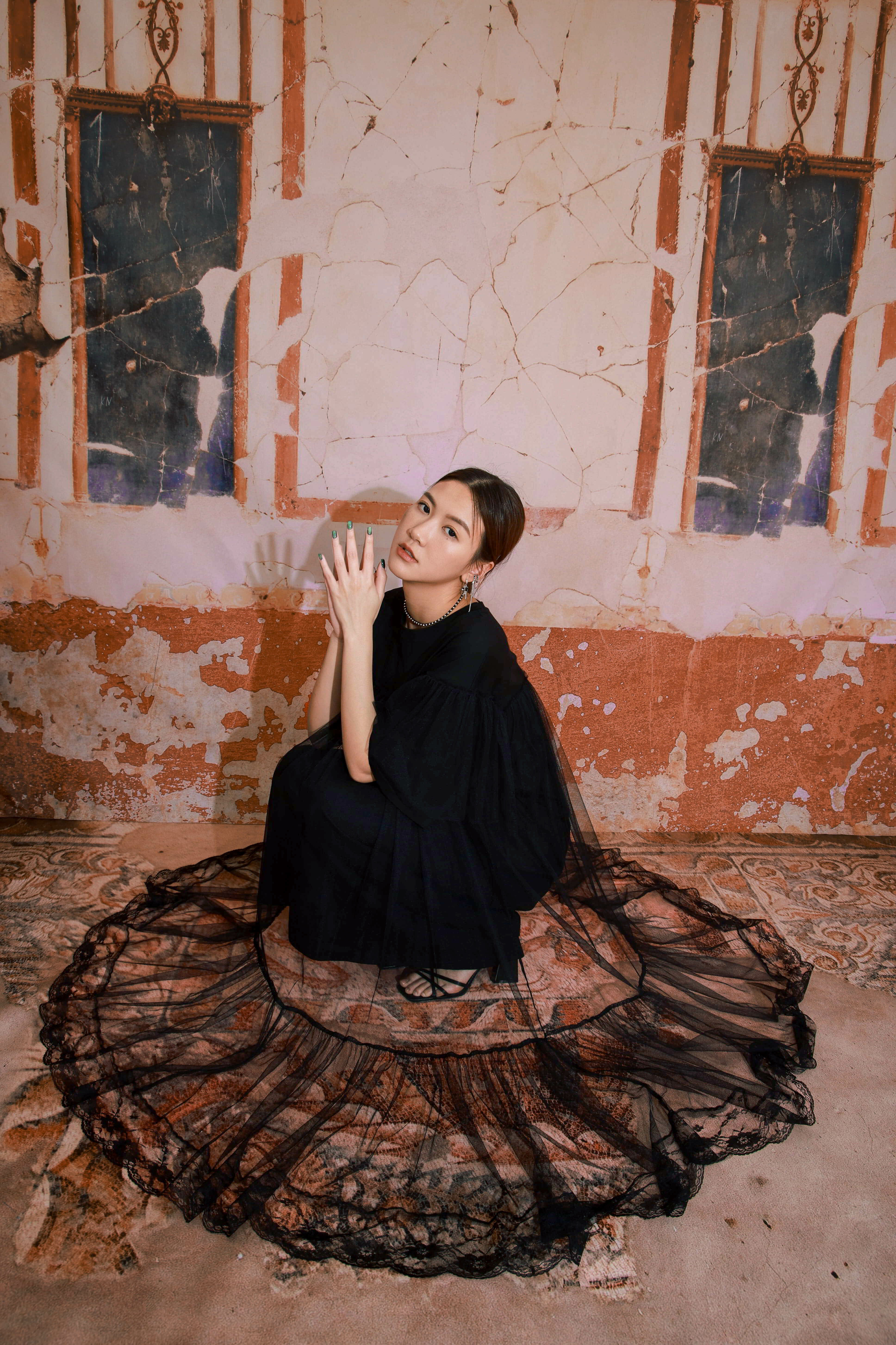 造型 853（連身裙＋皮帶）