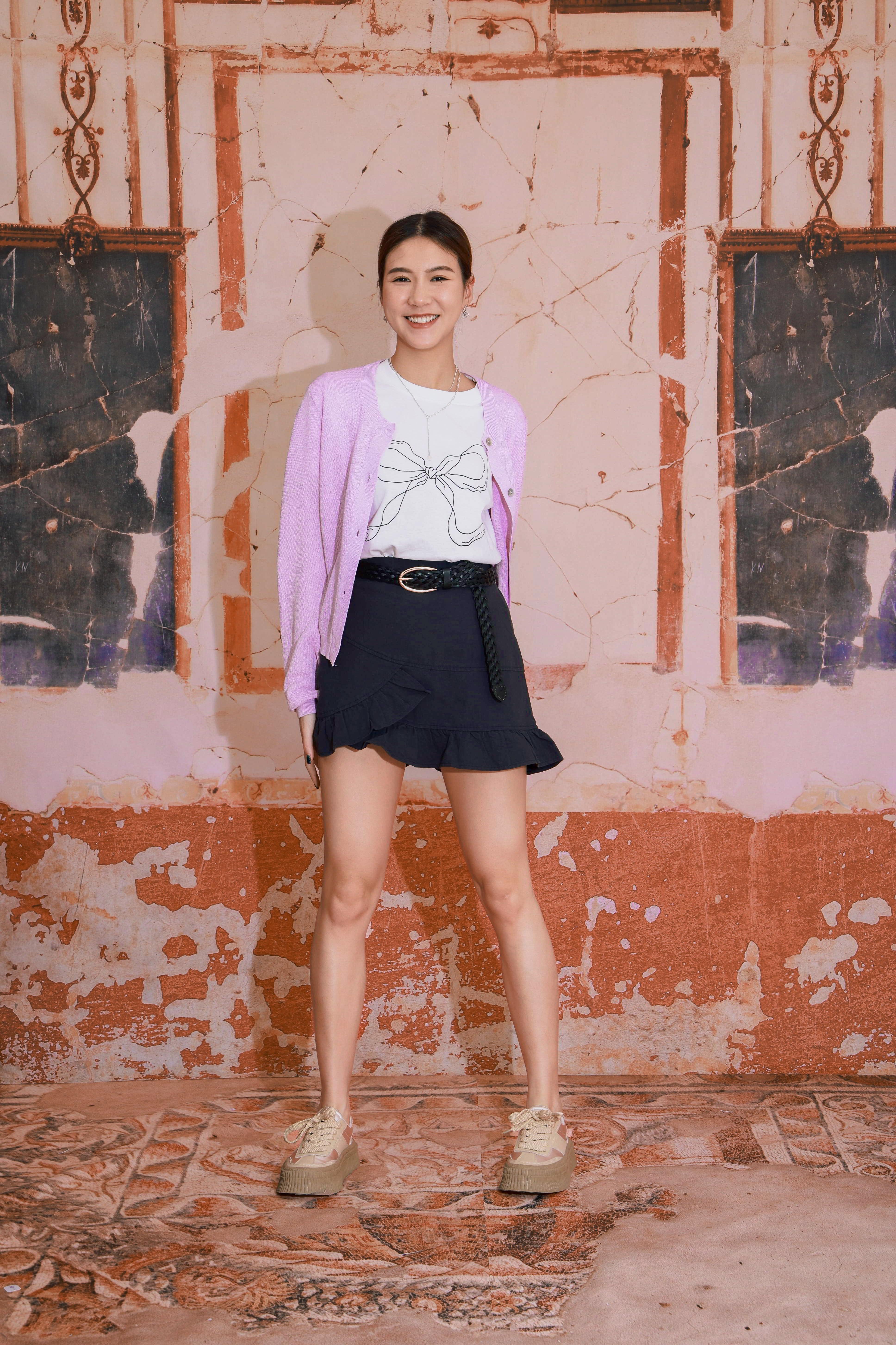 造型 854（外套＋Tee＋半截裙）