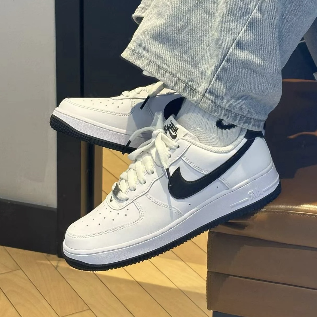 Nike Air Force 1 Low White Black 熊貓 黑白 經典
