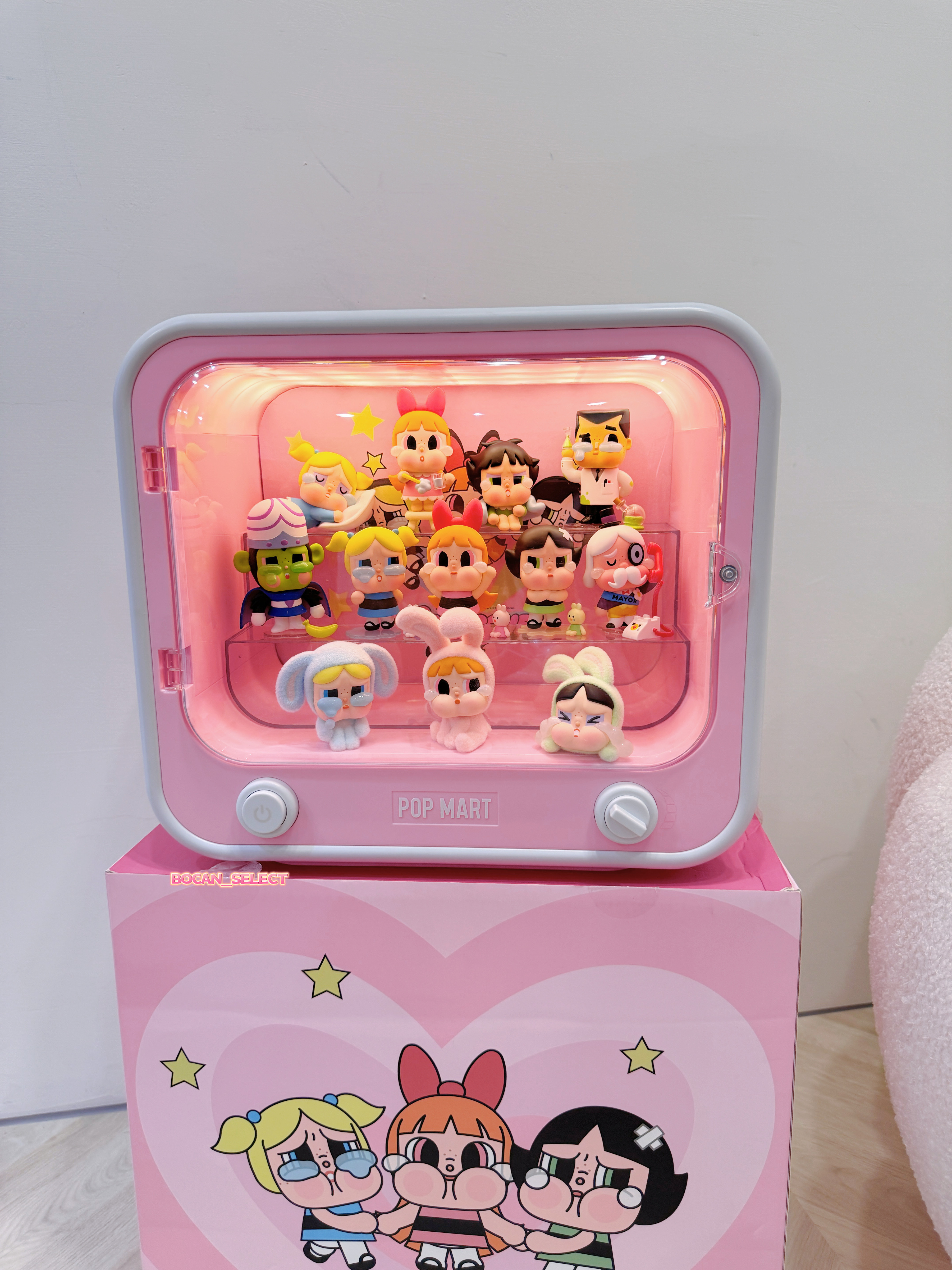 CRYBABY X 飛天小女警哭娃系列 公仔展示盒