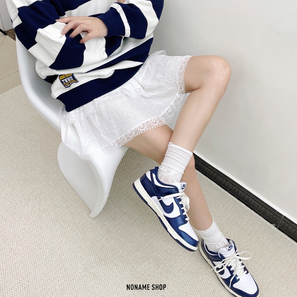 NIKE DUNK "Vintage Navy" 金屬 海軍藍 奶油底 (女款)