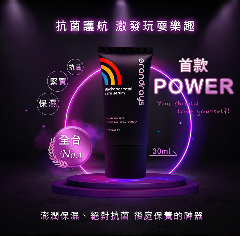 Grandrays|後庭全能保養精華|後庭保養|私密處保養