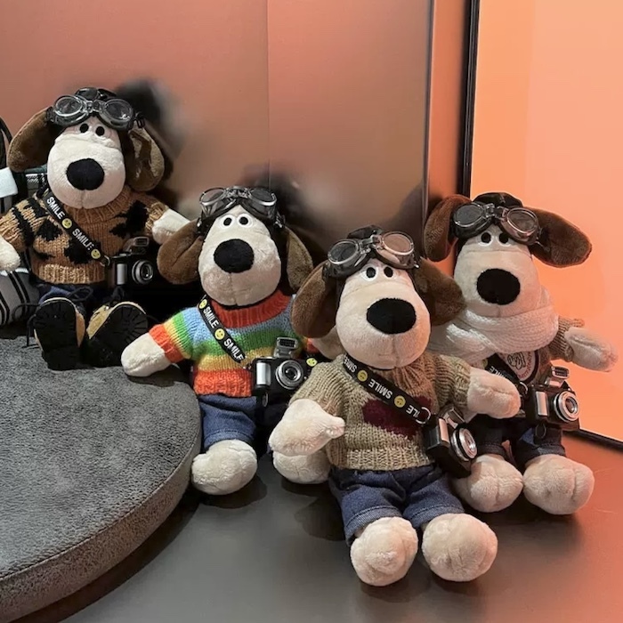 《41887》阿高掌門狗(飛行狗+相機系列)23cm