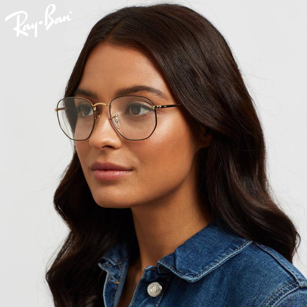 【RayBan】RB6448 2991-54mm 六角形光學眼鏡♥
