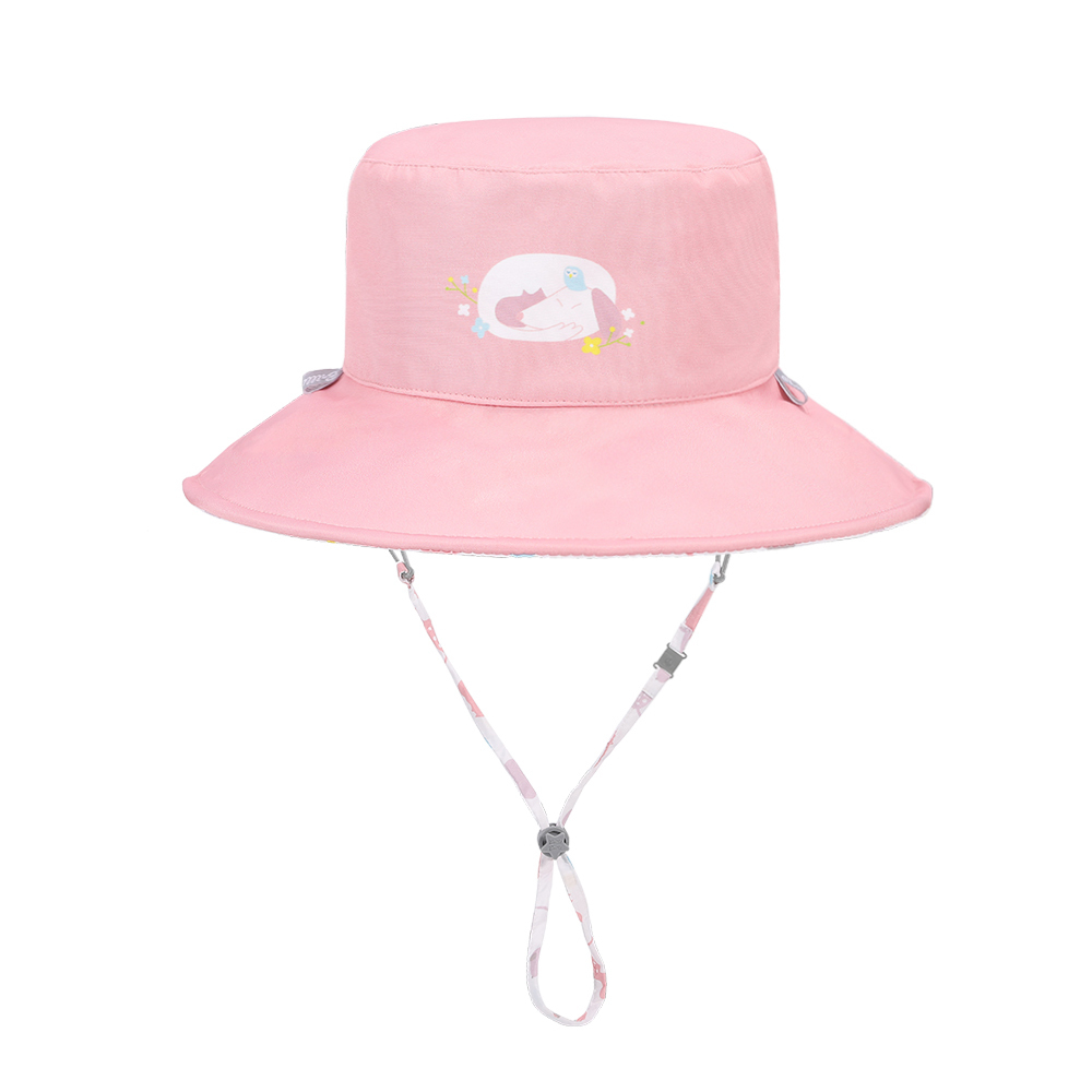 台灣BrilleBrille兒童雙面防曬帽 - 繽紛夢徑(新品禮盒包裝)