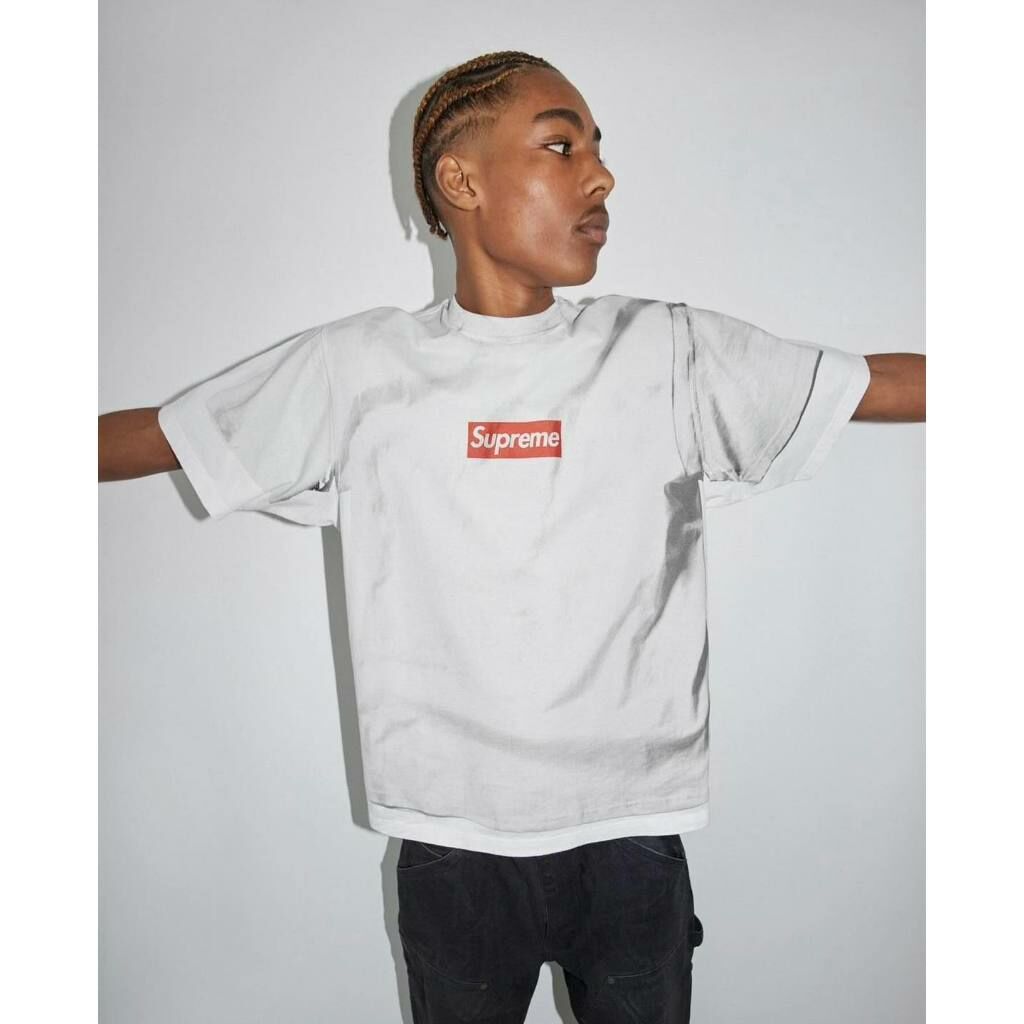 2024SS SUPREME MM6 MAISON MARGIELA BOX LOGO 短T 聯名 現貨