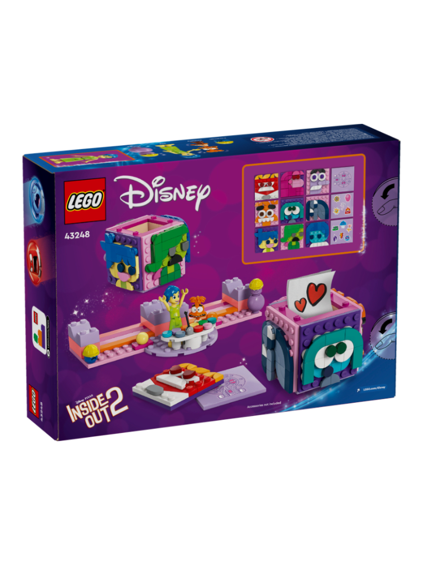 LEGO 43248 Inside Out 2 Mood Cubes