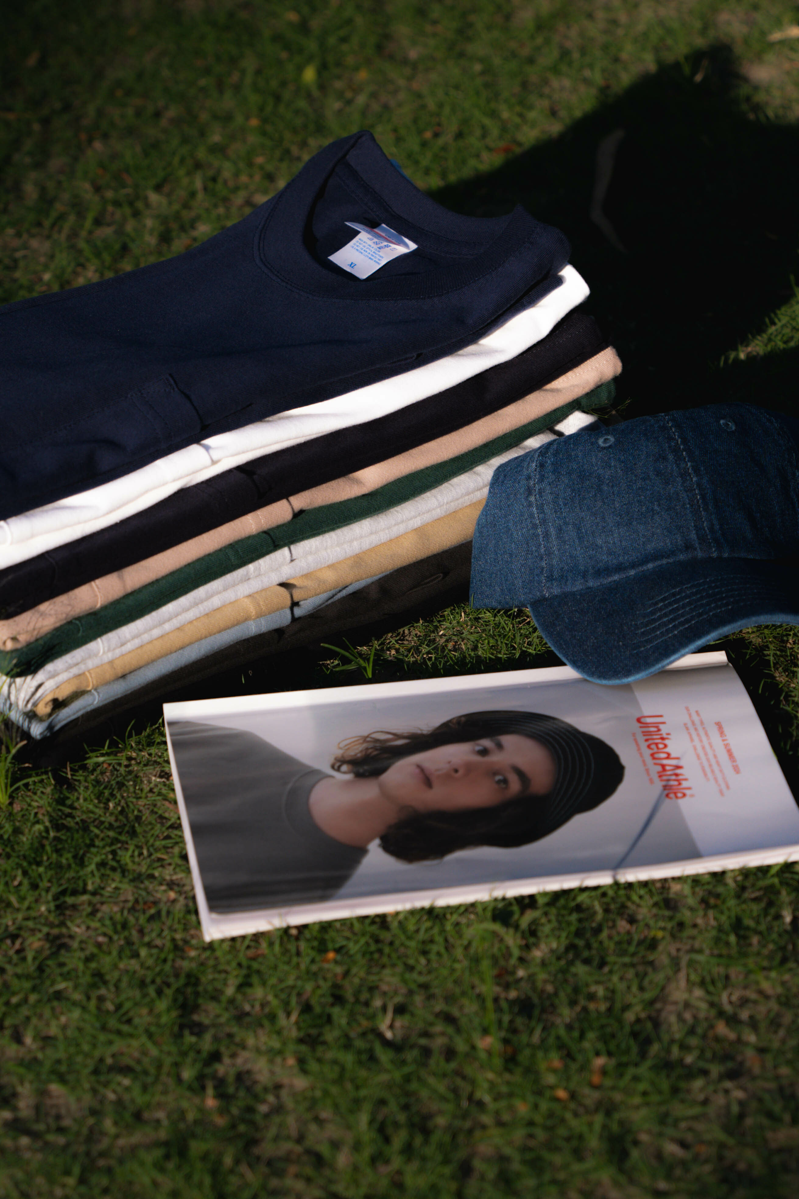 【一件免運】+【送小樹香片】日本United athle 5.6o.z 100%純棉 『口袋』素Tee UA5006 3500601