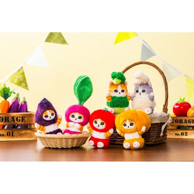 現貨┃mofusand Mofumofu Marche 貓咪 水果 吊飾