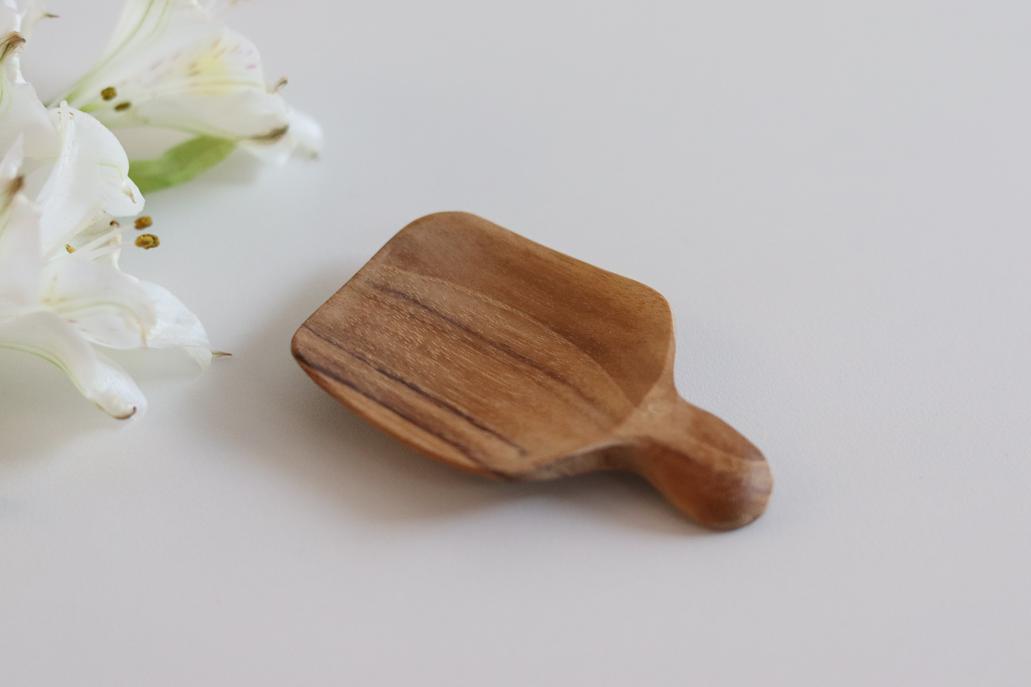 Co-Labo 柚木 方形調味匙