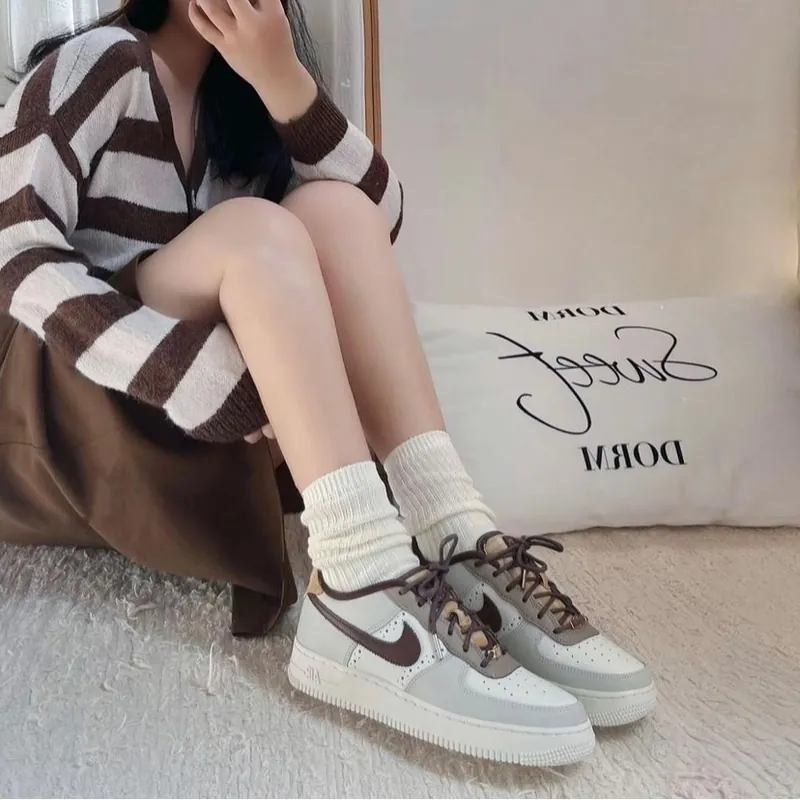 NIKE AIR FORCE 1 巴洛克 美拉德 可可雕花限定