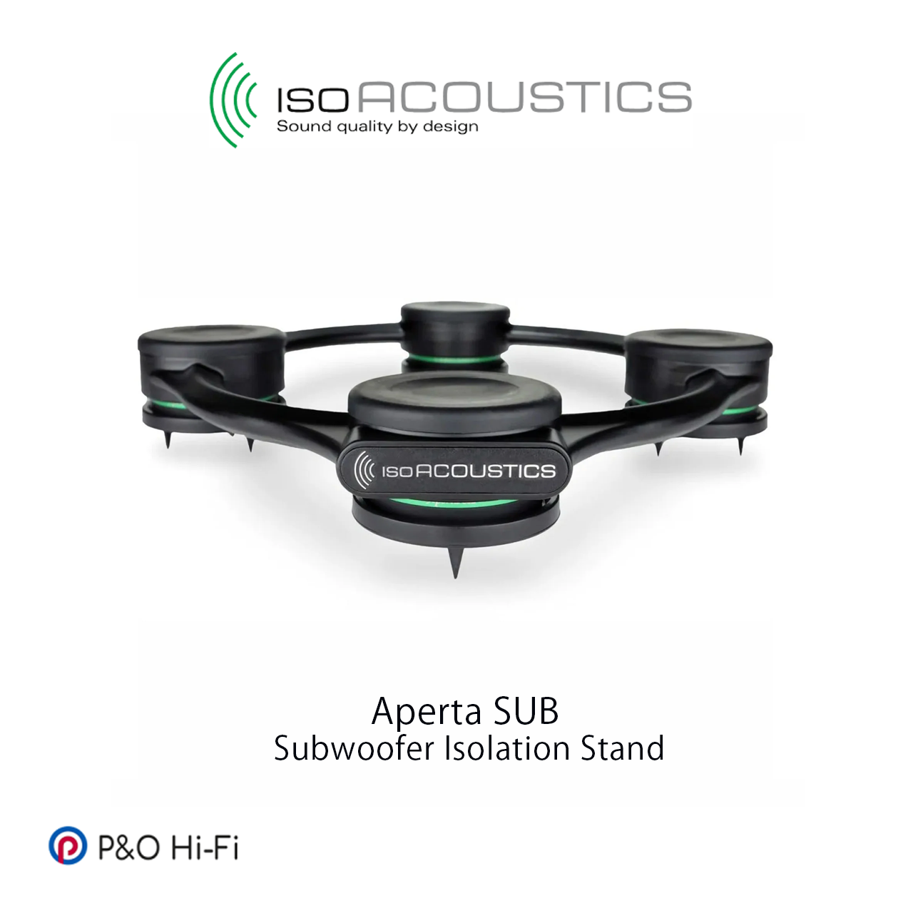 IsoAcoustics Aperta SUB 超低音化震架