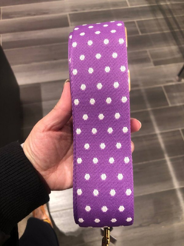 [S] MARC JACOBS S308M06SP21-512 SEASONAL STRAP,PURPLE MULTI, 191267912790 (SMJ283)