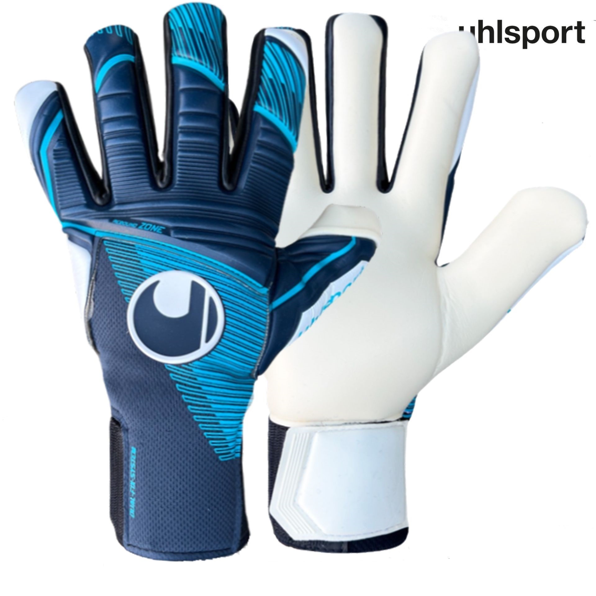 UHLSPORT ABSOLUTGRIP TIGHT HN 深藍色 龍門手套(次級之選)