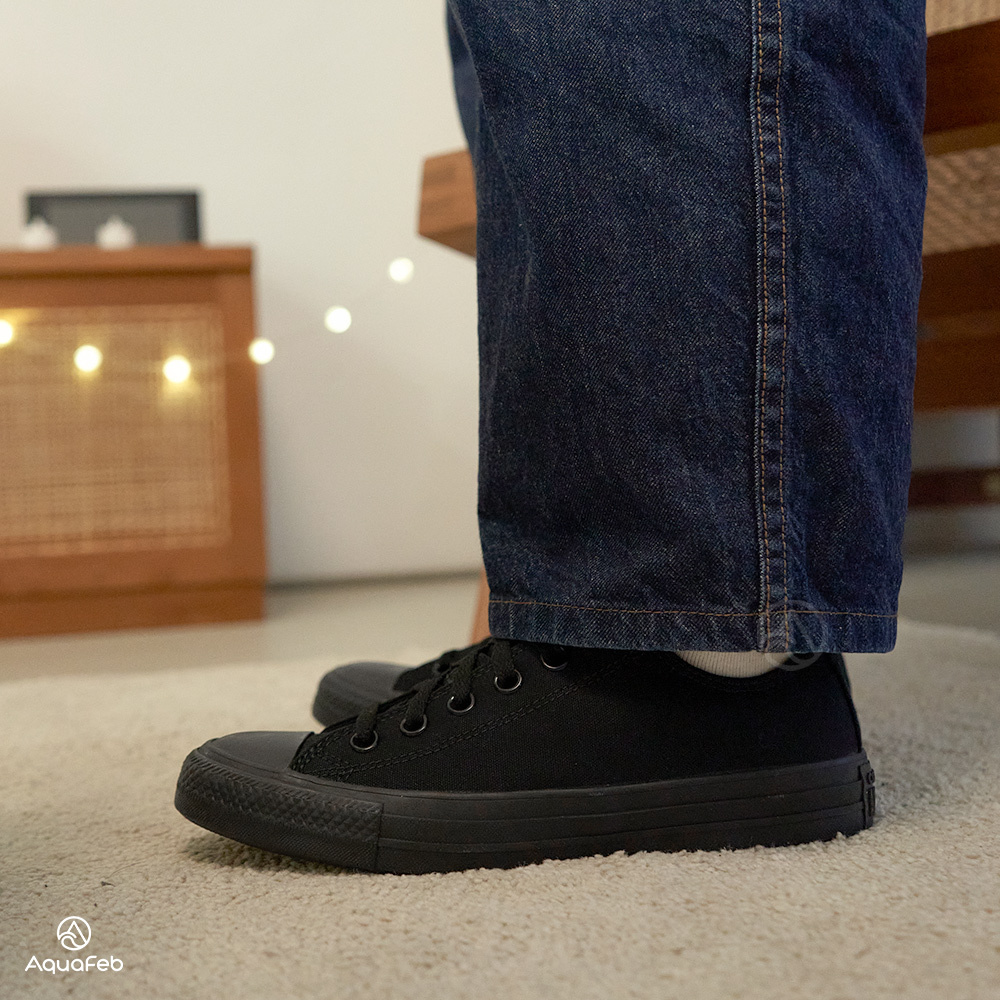 Converse Chuck Taylor All Star 低筒 全黑 帆布 基本款 休閒鞋 M5039C