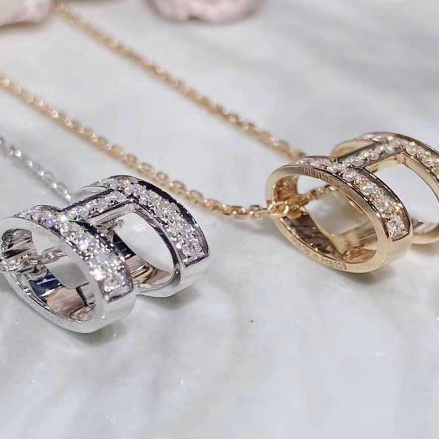 985純銀silver H滿鑽墜定製項鍊